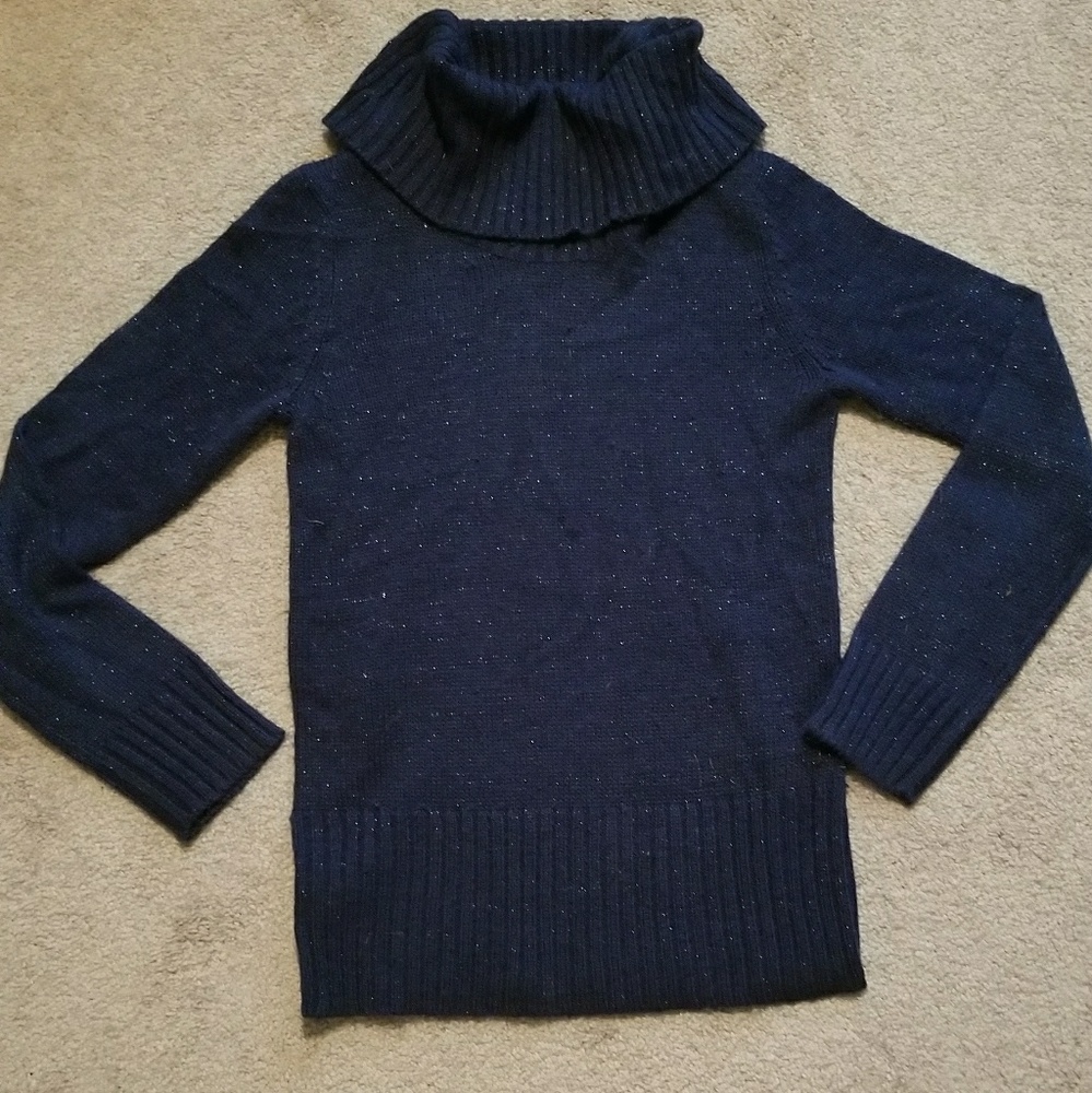 Navy sparkling sweater
